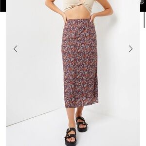 A New Day Midi Skirt